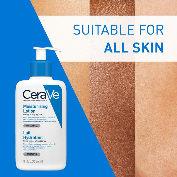 CeraVe Moisturising Lotion for Dry to Very Dry Skin (236mL)
