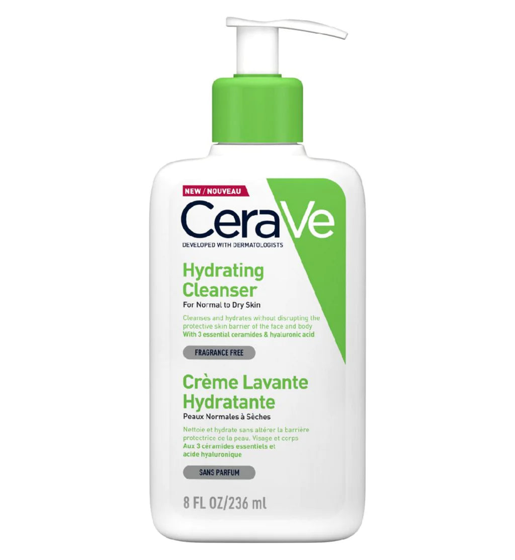 CereVe Hydrating Cleanser For Normal To Dry Skin (236mL)